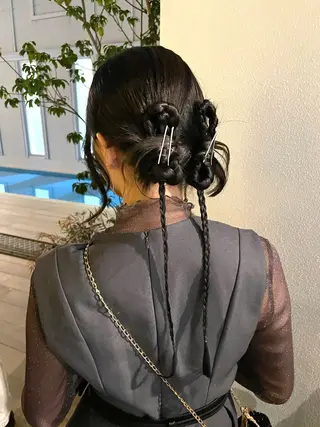 ロング ヘアアレンジ 髪質改善🌱 高橋みなみのヘアスタイル