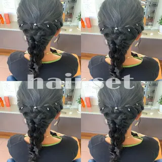 ヘアアレンジ hair salon siro所属・小澤 志穂のヘアスタイル