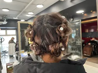 セミロング 量産ヘアセット/ ヘアメAyakaのヘアスタイル