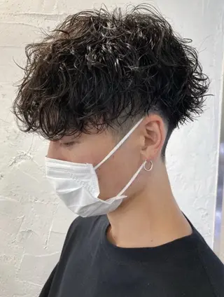 パーマ メンズ fifth SAKAE所属・🌟中谷海里🌟 メンズパーマ/垢抜けのヘアスタイル