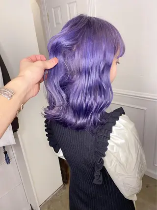 セミロング カラー 🧸ミルクティー🧸 kousei🧸のヘアスタイル