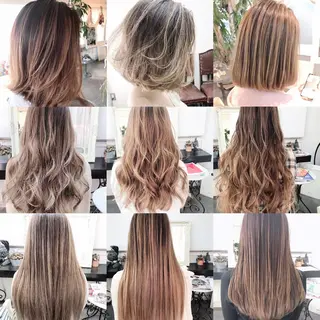 カラー Mariana/ 鶴原-ハイライトのヘアスタイル