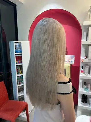 セミロング 浅井 大雅のヘアスタイル