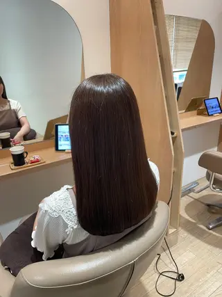 セミロング 【Amphi Tokyo】宮原のヘアスタイル