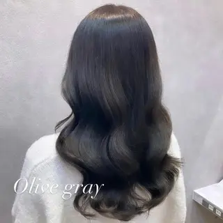 セミロング カラー 🩷韓国ヘア/ヨシン モリ🩷Maikaのヘアスタイル