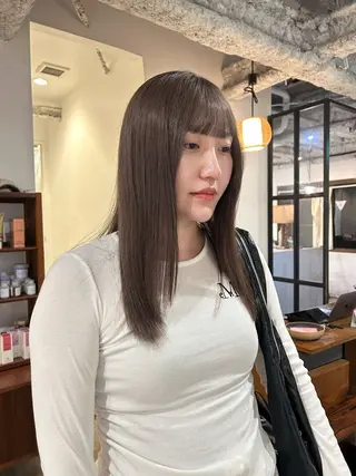 ロング カラー ヘアアレンジ 🎀suzuna 透明感colorのヘアスタイル