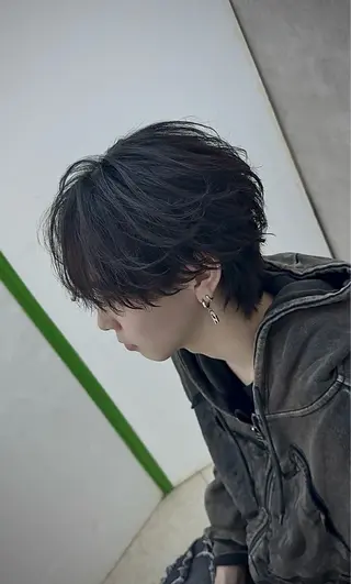 ショート パーマ メンズ 樽川翔/フェザーパー マ/シャドウパーマのヘアスタイル