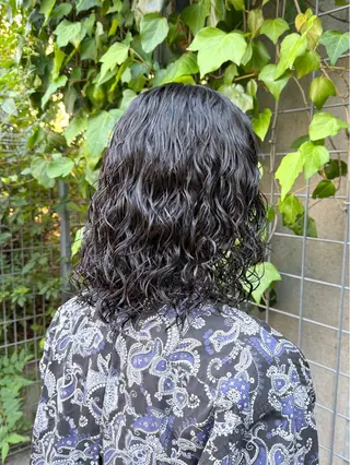 ロング パーマ メンズ ツイスパ/メンズ パーマ/歩夢のヘアスタイル