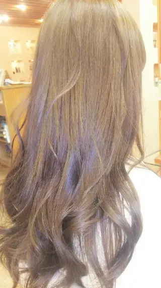 セミロング カラー 脇田 雄大のヘアスタイル