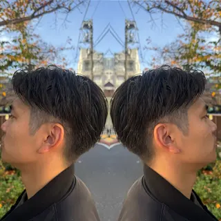 ショート メンズ 居心地の良さ◎ 明るいお店です◎のヘアスタイル