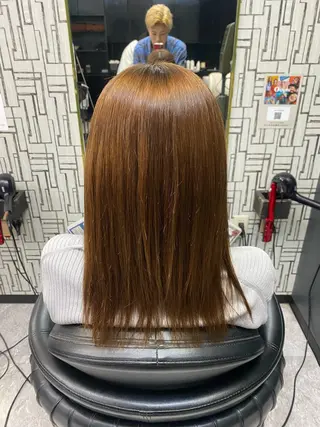 ミディアム 池田 亮雅のヘアスタイル