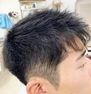 メンズ 竹内 秀美のヘアスタイル