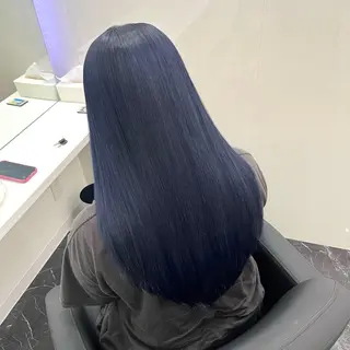 ロング カラー ケアブリーチ/ 髪質改善/上質艶髪のヘアスタイル