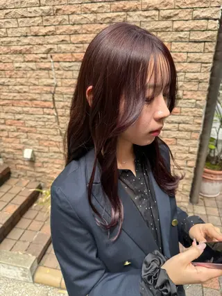 ロング カラー 🩶 AIRA / 透明感カラー 🩶のヘアスタイル