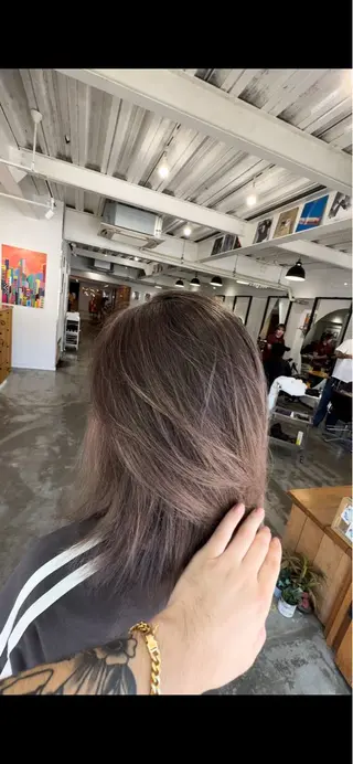 ショート KOU×北谷× BY MY SIDEのヘアスタイル