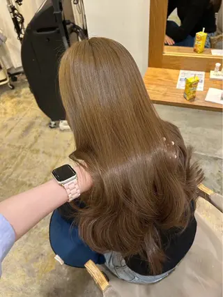 ロング ディフィー所属・☘️ヨシノ/ ブリーチモデル募集のヘアスタイル