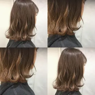 ロング カラー パーマ ヘアアレンジ メンズ キッズ ネイル マツエク・マツパ 代表🎀 ふわモテ愛 され髪🩷yumiのヘアスタイル