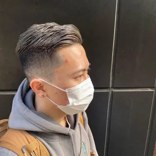 カラー メンズ 🪐SOURCE 塚口　シマブクロ🪐のヘアスタイル