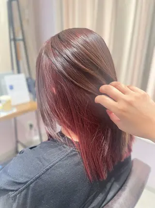 カラー 西原 愛紗のヘアスタイル