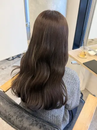 ロング カラー ヘアアレンジ Himawari♡ 柔らかいカラーのヘアスタイル