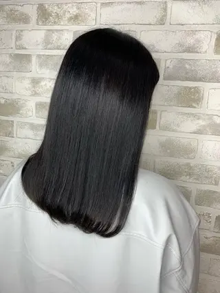 セミロング り ほのヘアスタイル