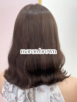 ミディアム カラー ガーリーカラー🩷 ユウ🍓💞のヘアスタイル