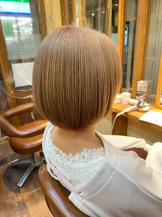 ミディアム カラー パーマ ヘアアレンジ メンズ キッズ ネイル マツエク・マツパ アイブロウ emu所属・🌈髪質改善・美髪矯 正・平野瀬乃🌈のヘアスタイル