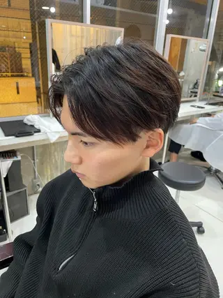 ショート PERCUT 中島快のヘアスタイル