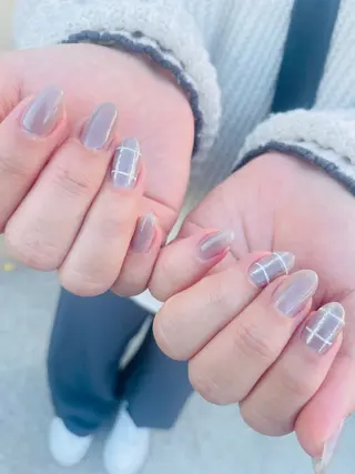 ミディアム Kuroki Yurikaのネイルデザイン