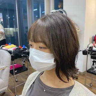 ショート カラー 大場 優のヘアスタイル