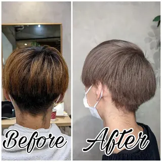 ショート カラー 柏プルエクNo.1 🔆/松坂大輝のヘアスタイル