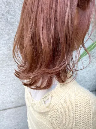 セミロング カラー clomus所属・YUKA艶髪 🌸寛ぎ部屋のヘアスタイル