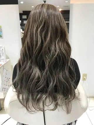 ロング カラー ケンジアネッタ Men'sのヘアスタイル