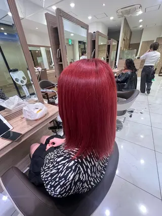 カラー 華澄🌸カラーモデル 縮毛モデル募集中🌸のヘアスタイル