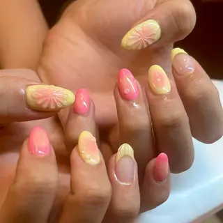 ネイル イーミリー市川店 moekaのネイルデザイン