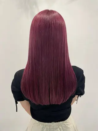 カラー ulu 【ウル】 山田青空のヘアスタイル