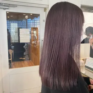 ミディアム カラー 🌱加藤　胡太郎 /艶髪ストレート🌱のヘアスタイル