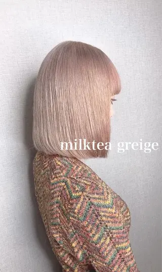 ショート カラー Selenehair 三条本店のヘアスタイル