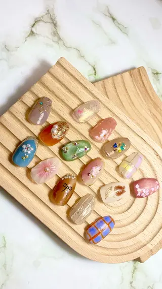 ネイル Luna Jumelles  - ﾙﾅ･ｼﾞｭﾒﾙ -所属・【ﾙﾅ･ｼﾞｭﾒﾙ】 Haruka🌷･ﾟのネイルデザイン