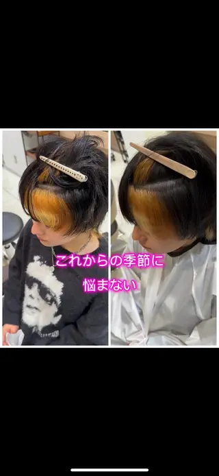 ショート Armony青山店 松原大斗のヘアスタイル