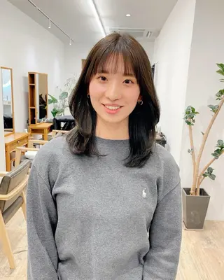 ミディアム 艶髪/髪質改善 ナカムラのヘアスタイル