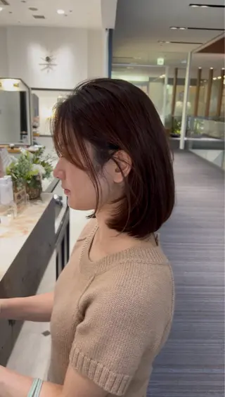 ミディアム 角本ゆあん /ボブ、ショートボブのその他イメージ