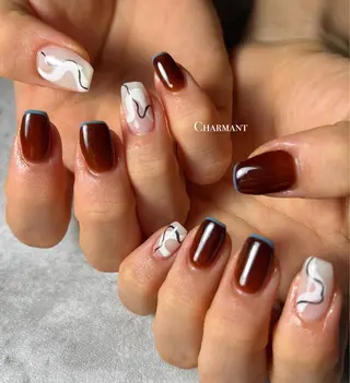 ネイル Minako 【Charmant】のネイルデザイン