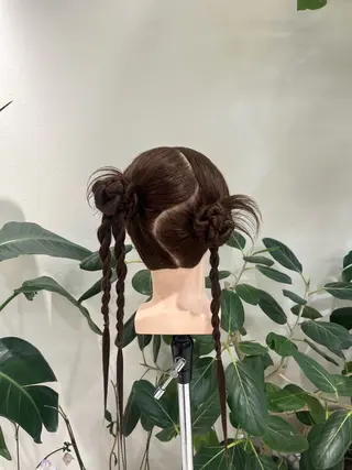 ボブパーマ／アレンジ Onのヘアスタイル