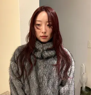 ロング カラー mao /髪質改善 /透明感カラー/伏見のヘアスタイル