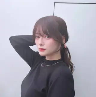 セミロング カラー 🌫️大人韓国ヘア 🌫️naoyaのヘアスタイル