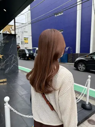 ロング カラー 似合わせヘア🫶🏻 つきいてるみのヘアスタイル