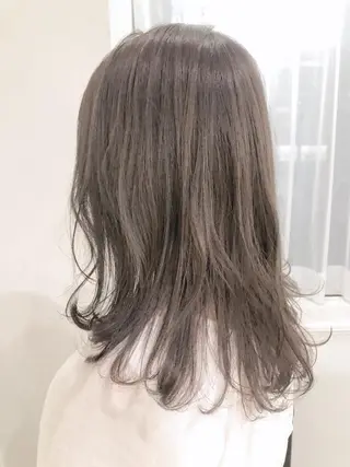 セミロング カラー パーマ Blue所属・透明感カラー 🫰🏻💗 高橋舞のその他イメージ