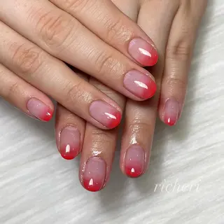 ミディアム ネイル richeri beautyのネイルデザイン