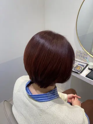 ショート カラー 韓国ヘア・カラー 🩵SHIZUKUのヘアスタイル